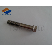 high strength titanium hex flange bolt